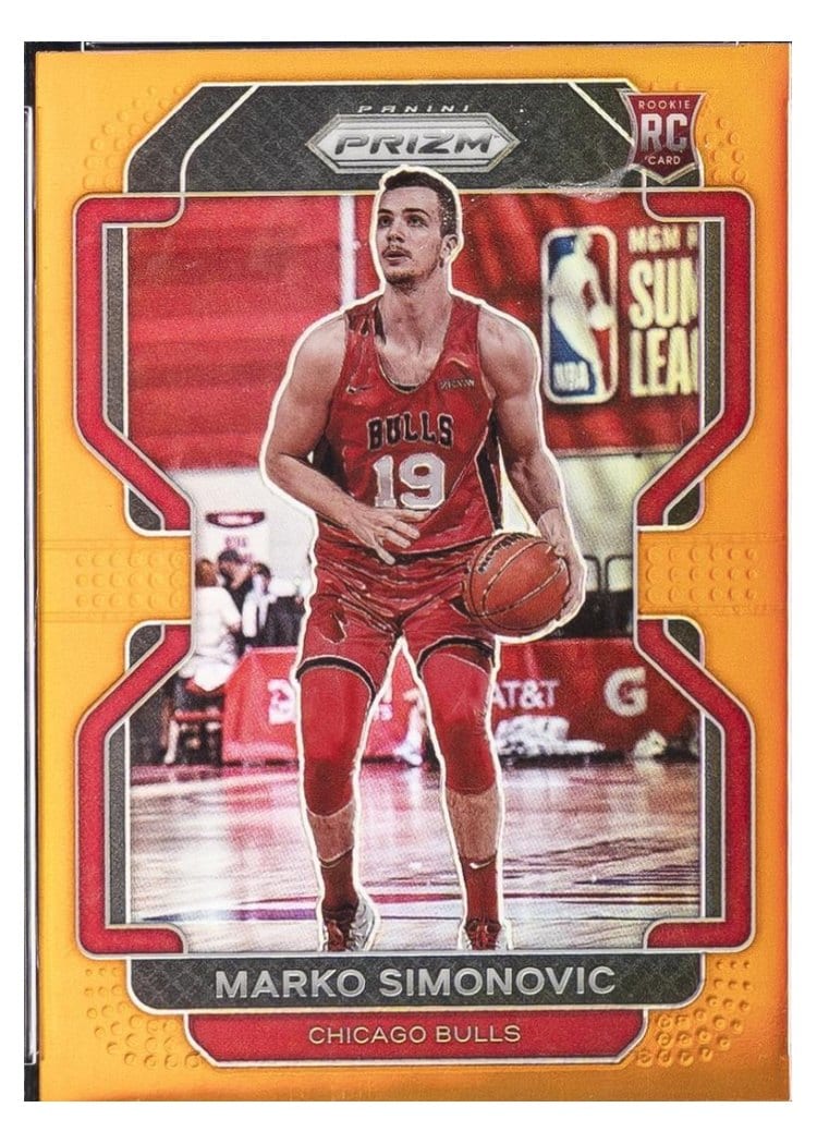 2021-22 Panini Prizm Base Set Marko Simonovic #166 card