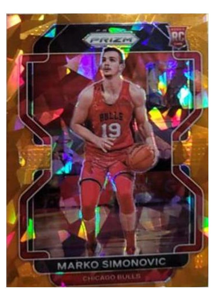2021-22 Panini Prizm Base Set Marko Simonovic #166 card