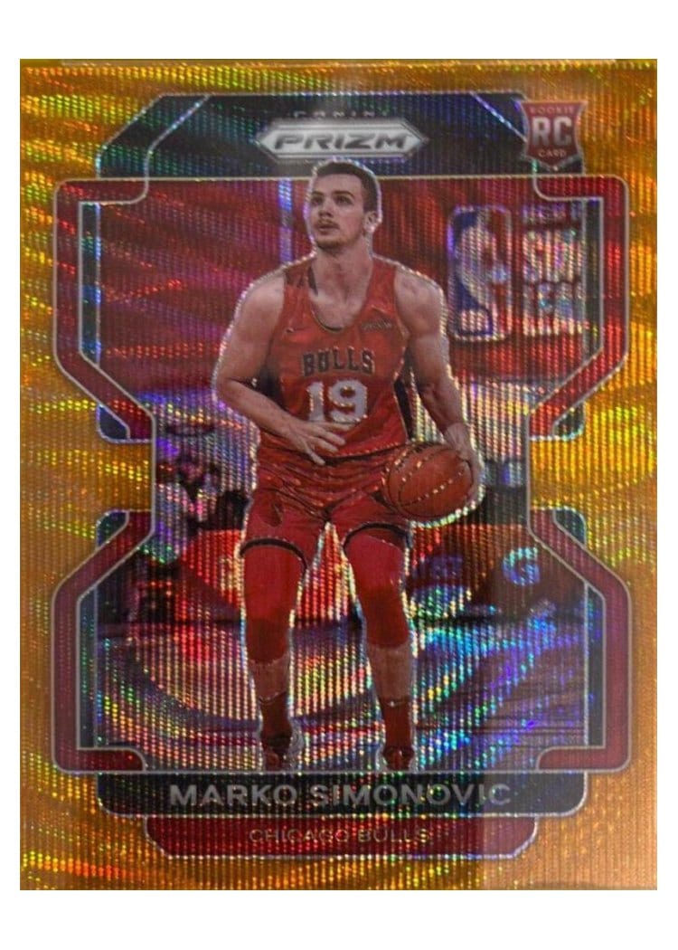 2021-22 Panini Prizm Base Set Marko Simonovic #166 card