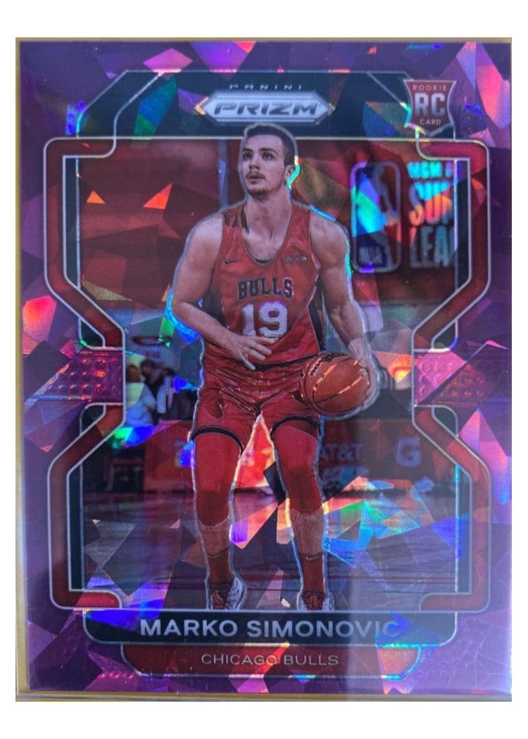 2021-22 Panini Prizm Base Set Marko Simonovic #166 card