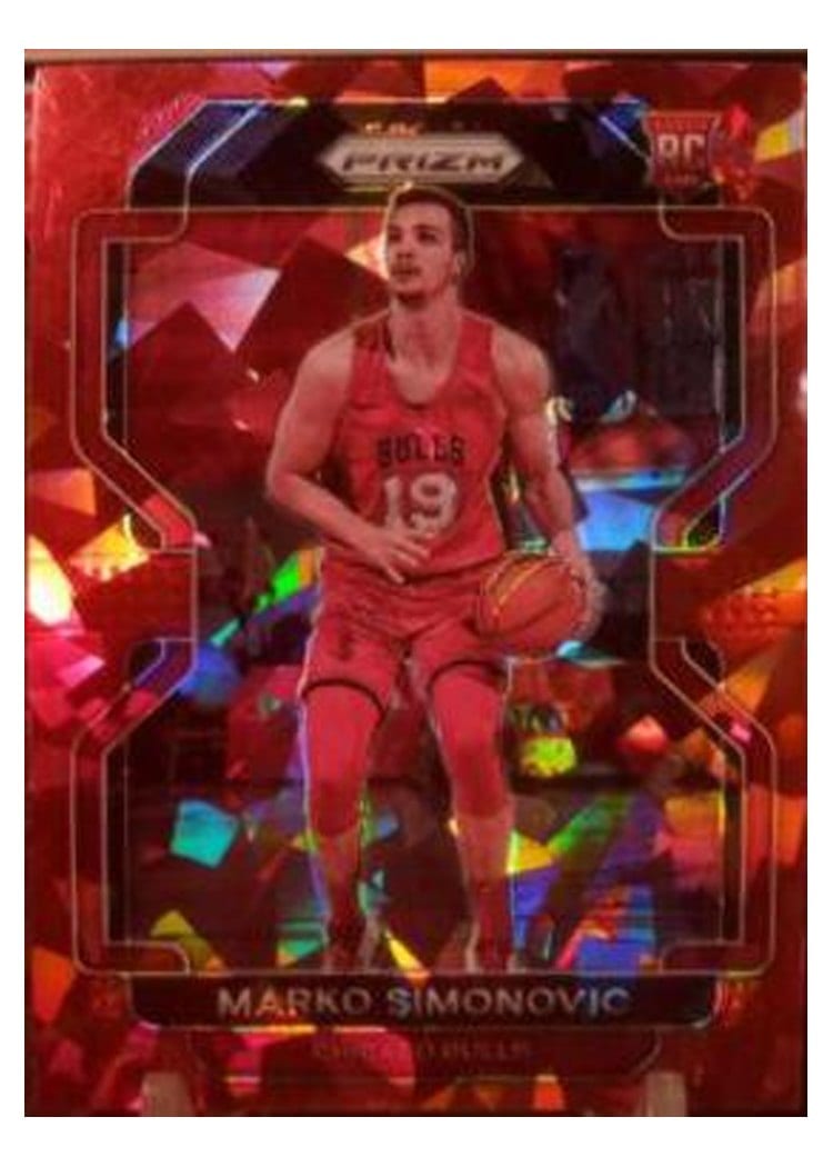 2021-22 Panini Prizm Base Set Marko Simonovic #166 card
