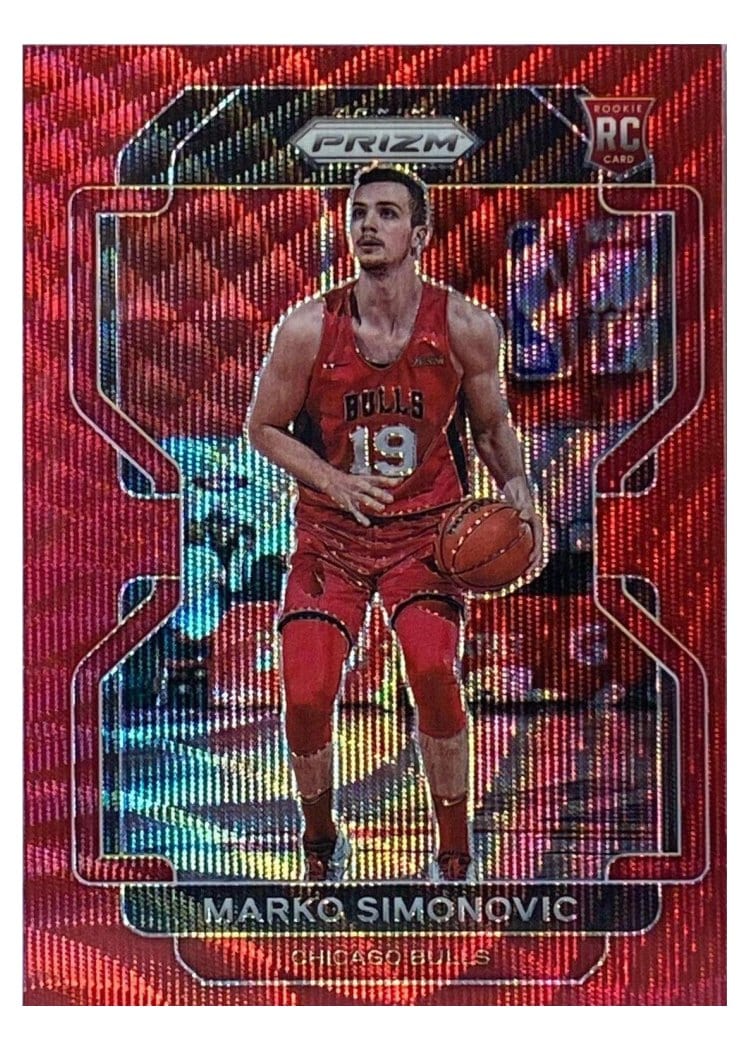 2021-22 Panini Prizm Base Set Marko Simonovic #166 card