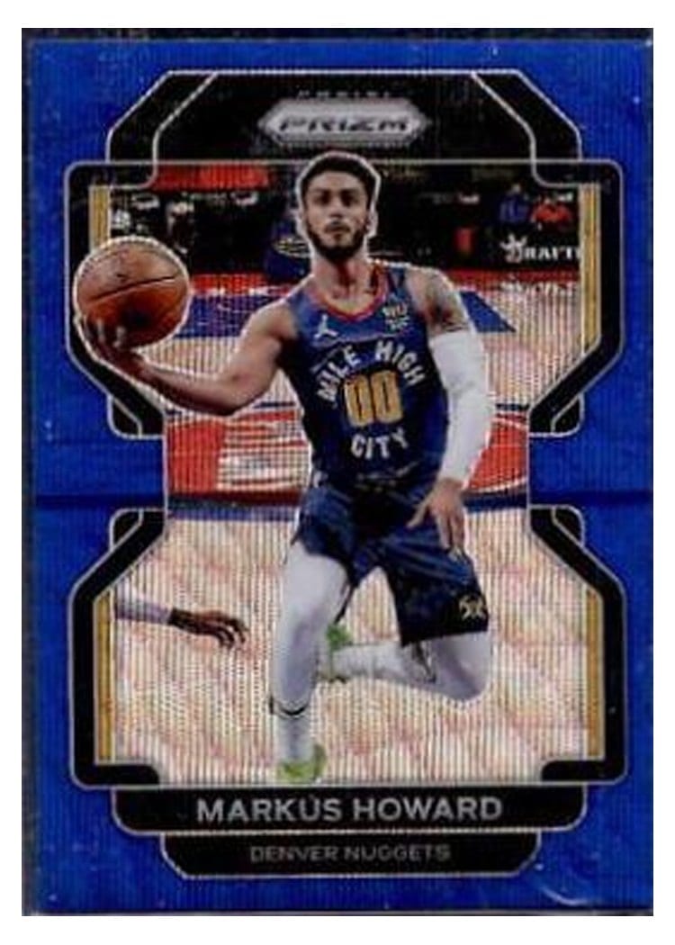 2021-22 Panini Prizm Base Set Markus Howard #218 card