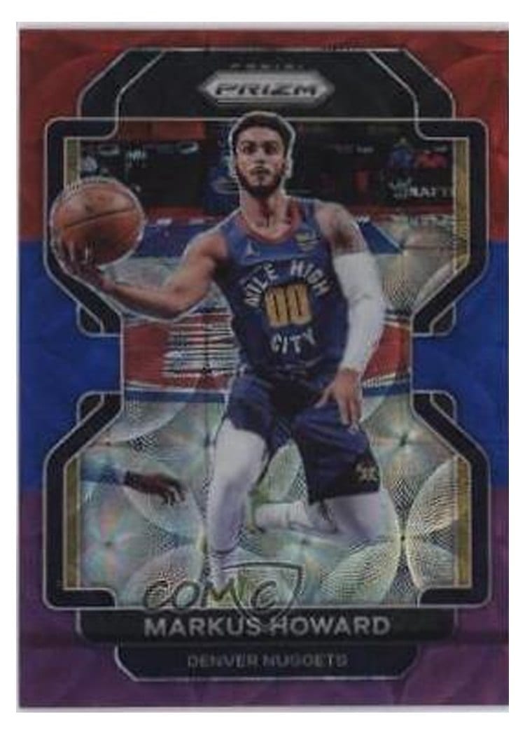 2021-22 Panini Prizm Base Set Markus Howard #218 card