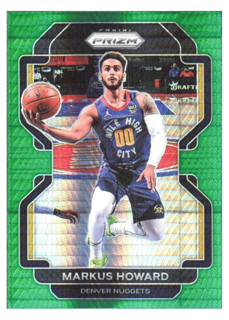 2021-22 Panini Prizm Base Set Markus Howard #218 card
