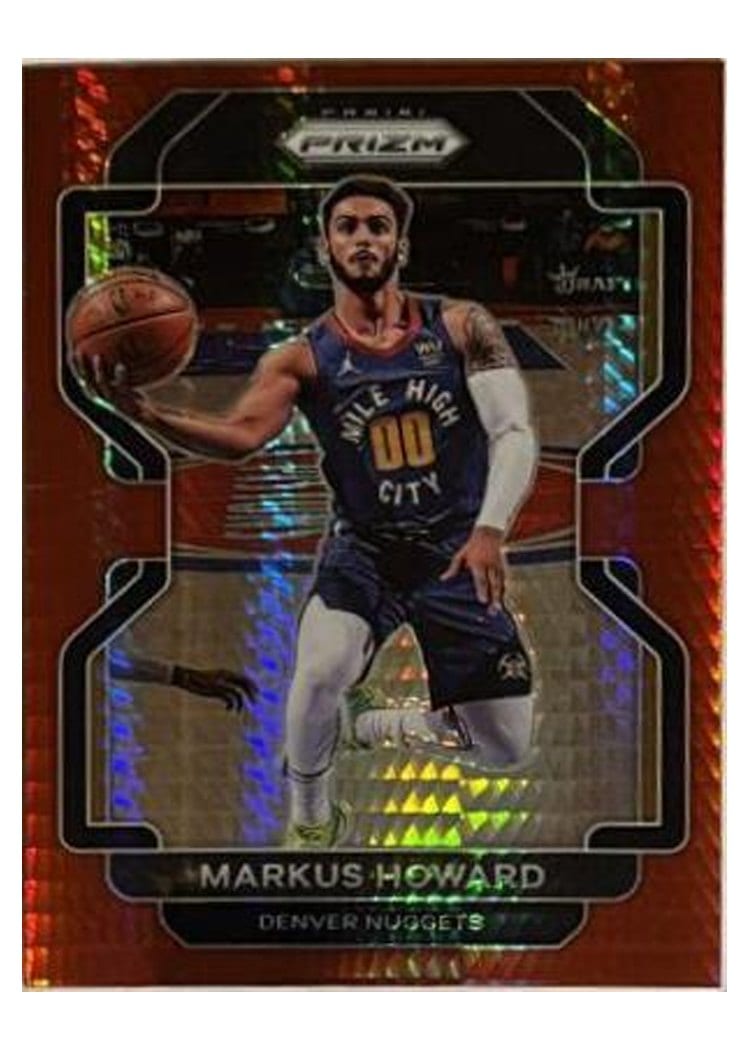2021-22 Panini Prizm Base Set Markus Howard #218 card