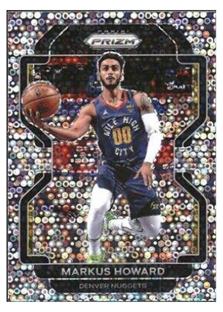 2021-22 Panini Prizm Base Set Markus Howard #218 card