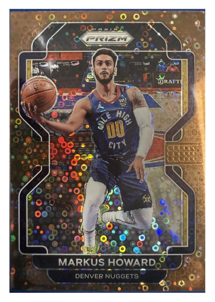2021-22 Panini Prizm Base Set Markus Howard #218 card