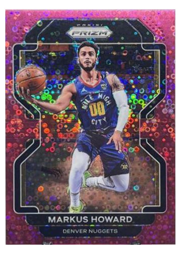 2021-22 Panini Prizm Base Set Markus Howard #218 card