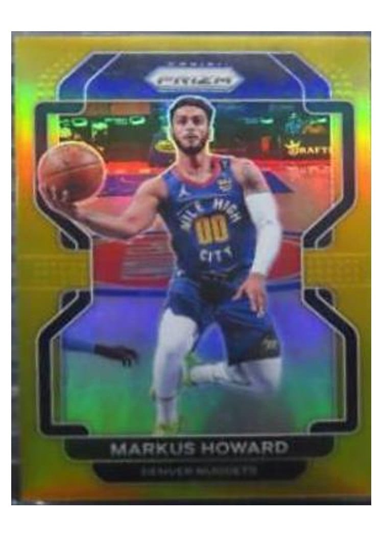 2021-22 Panini Prizm Base Set Markus Howard #218 card