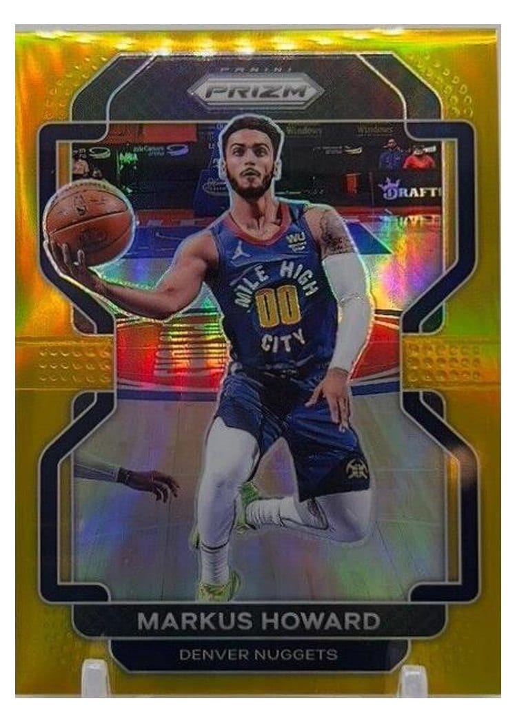 2021-22 Panini Prizm Base Set Markus Howard #218 card
