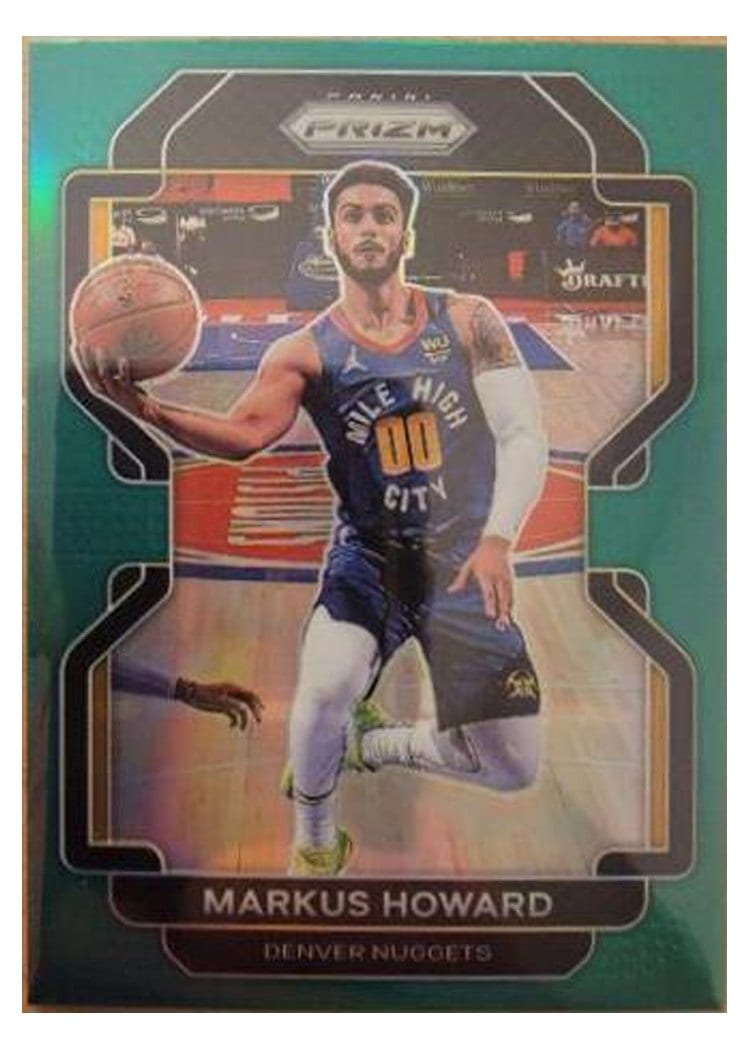 2021-22 Panini Prizm Base Set Markus Howard #218 card