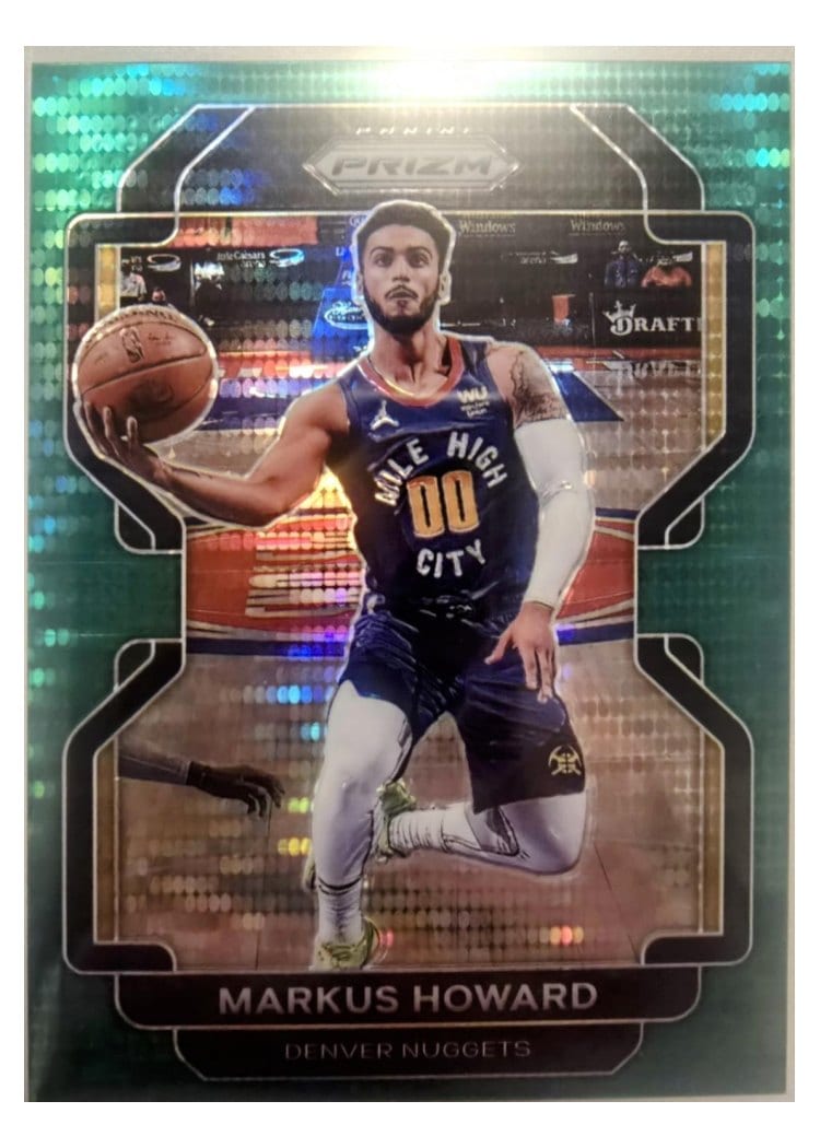 2021-22 Panini Prizm Base Set Markus Howard #218 card