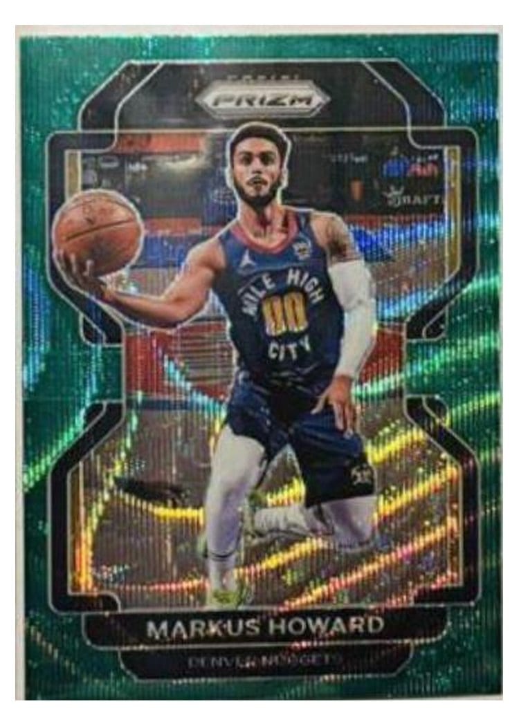 2021-22 Panini Prizm Base Set Markus Howard #218 card