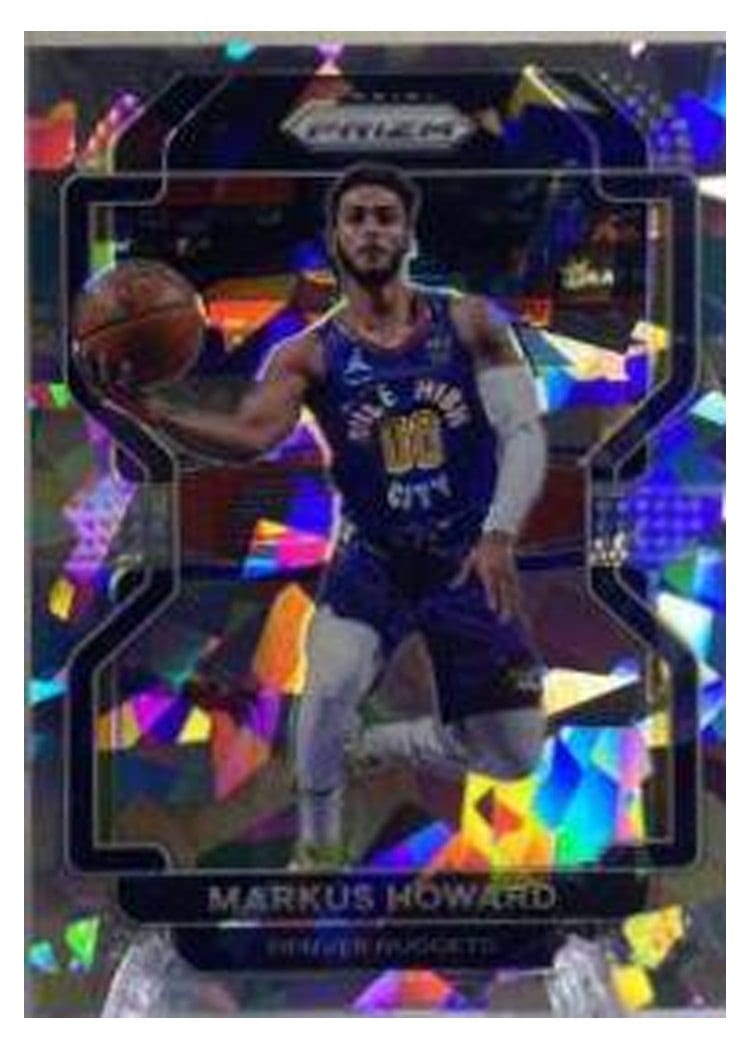 2021-22 Panini Prizm Base Set Markus Howard #218 card