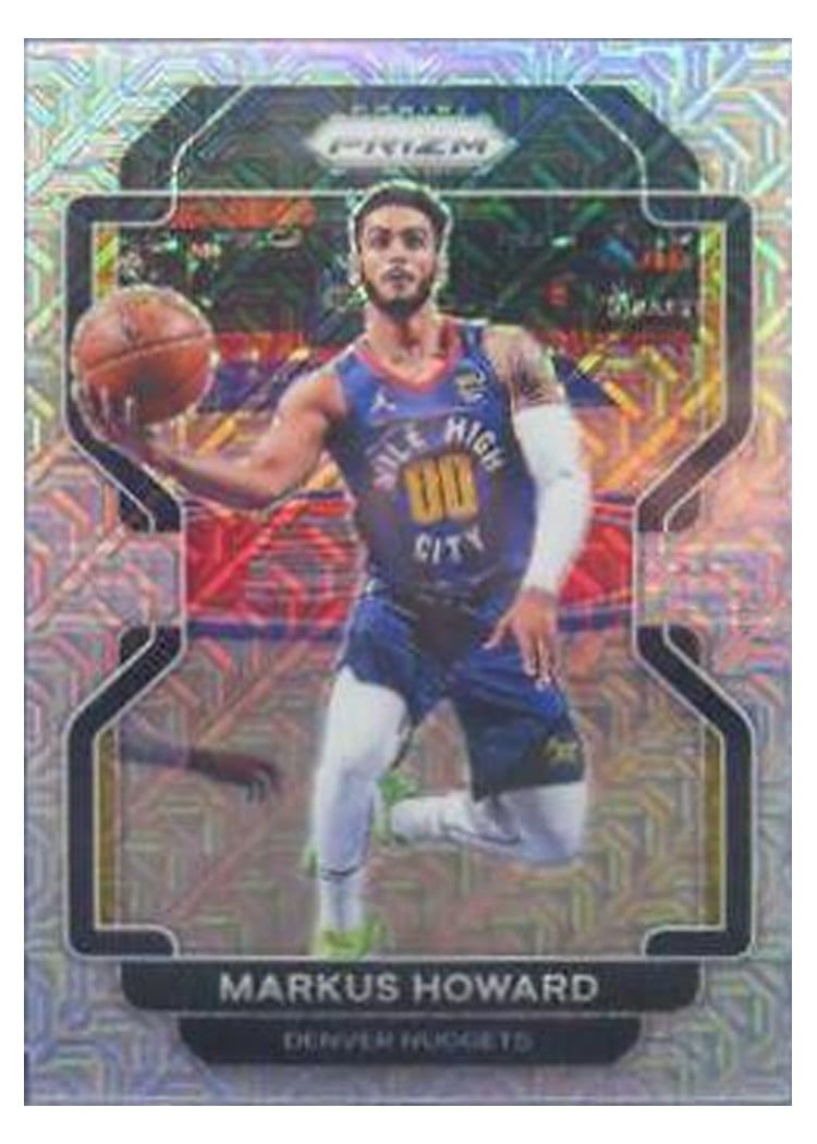 2021-22 Panini Prizm Base Set Markus Howard #218 card