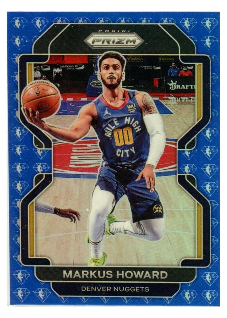 2021-22 Panini Prizm Base Set Markus Howard #218 card