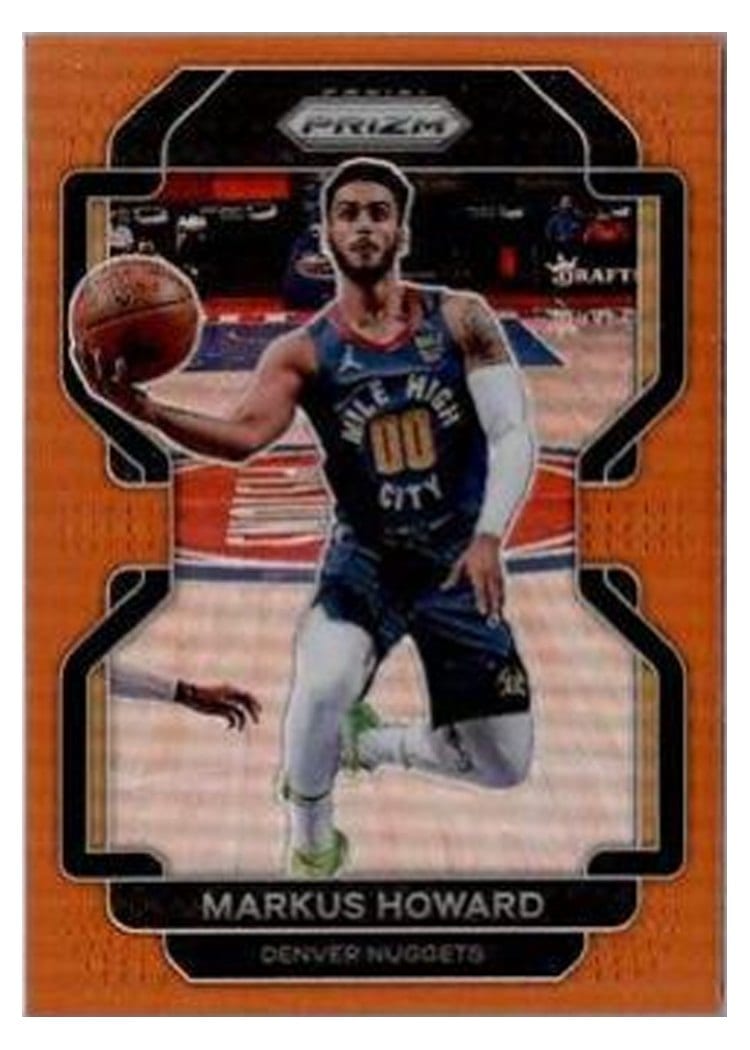 2021-22 Panini Prizm Base Set Markus Howard #218 card