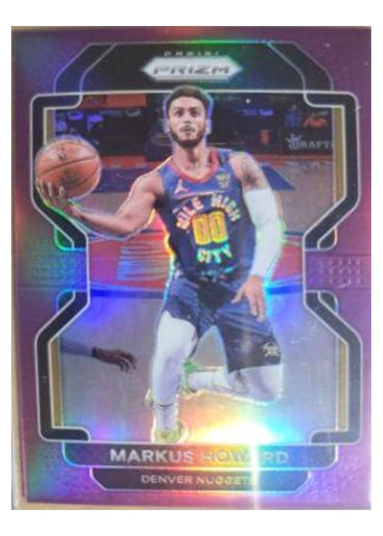 2021-22 Panini Prizm Base Set Markus Howard #218 card