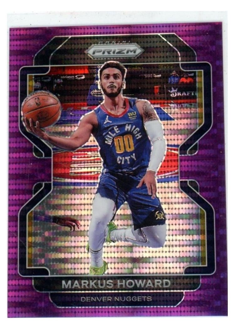 2021-22 Panini Prizm Base Set Markus Howard #218 card