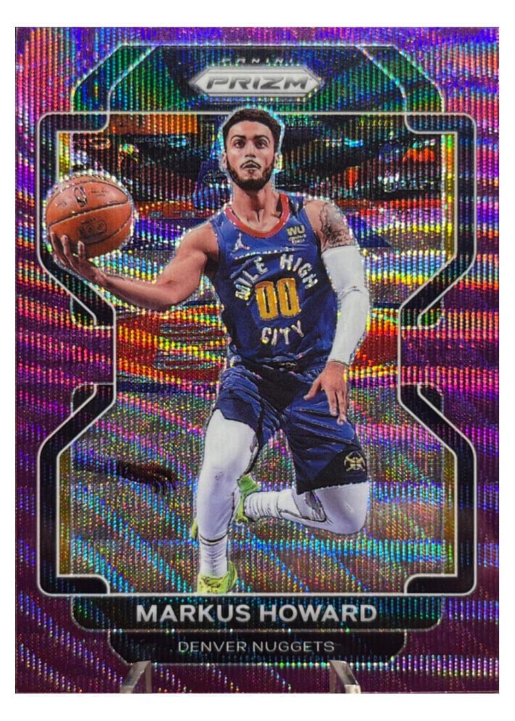 2021-22 Panini Prizm Base Set Markus Howard #218 card