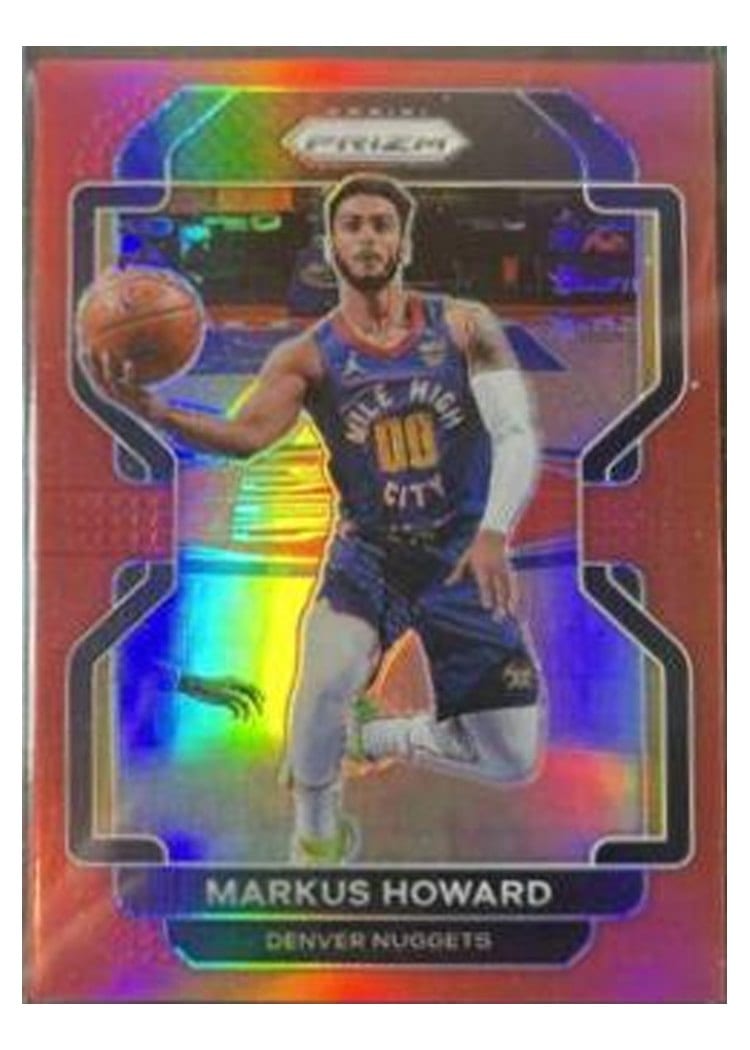 2021-22 Panini Prizm Base Set Markus Howard #218 card