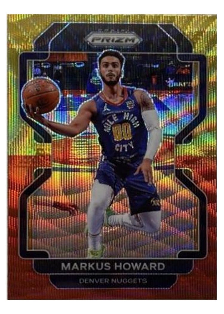 2021-22 Panini Prizm Base Set Markus Howard #218 card