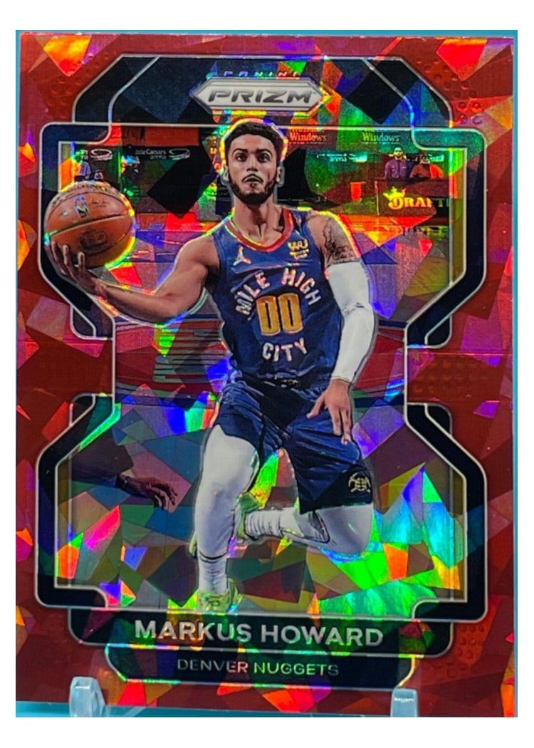 2021-22 Panini Prizm Base Set Markus Howard #218 card