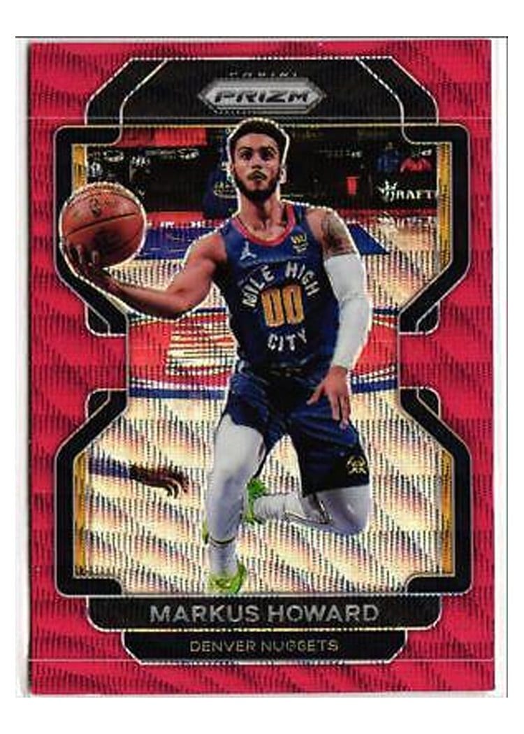 2021-22 Panini Prizm Base Set Markus Howard #218 card