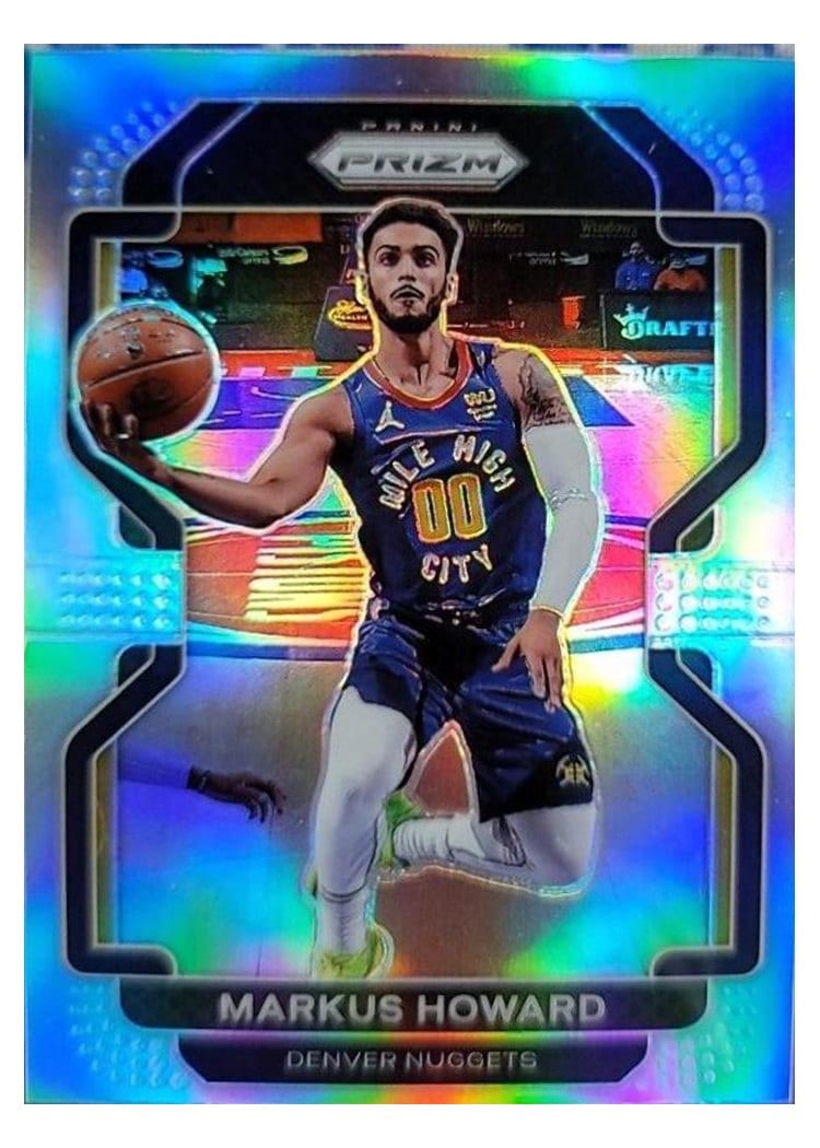 2021-22 Panini Prizm Base Set Markus Howard #218 card