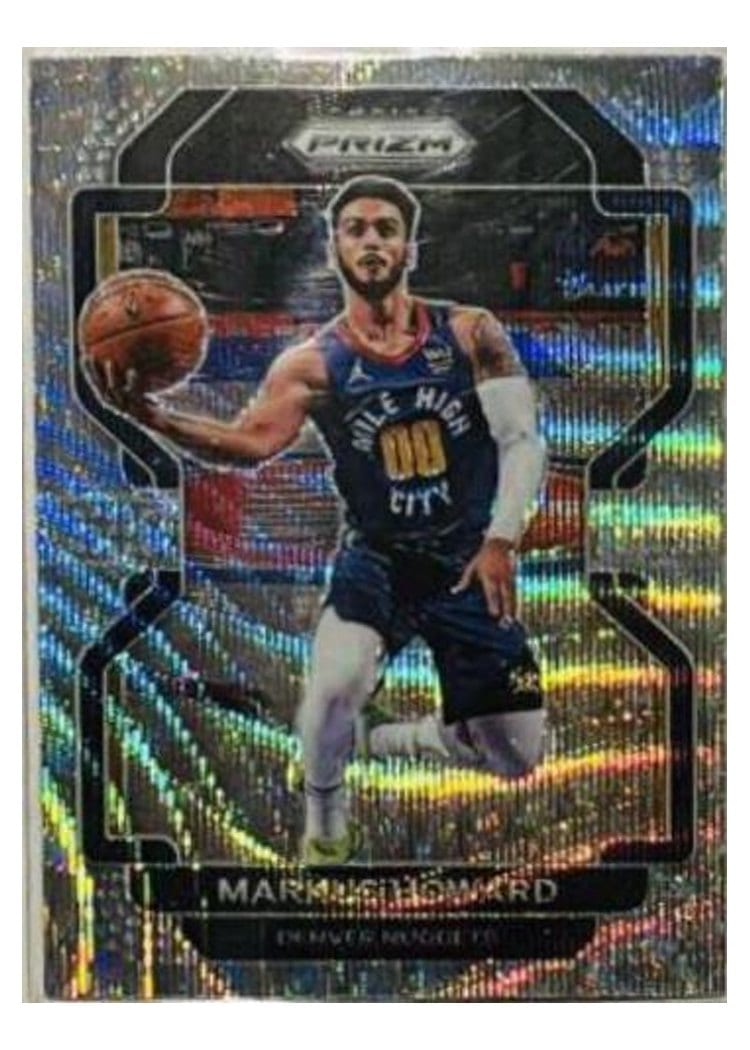2021-22 Panini Prizm Base Set Markus Howard #218 card