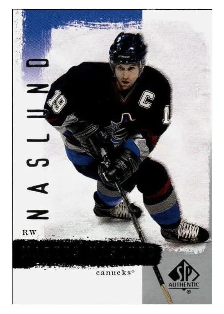 2000 SP Authentic Markus Naslund #87 card