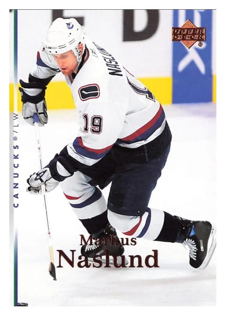2007 Upper Deck Markus Naslund #33 card