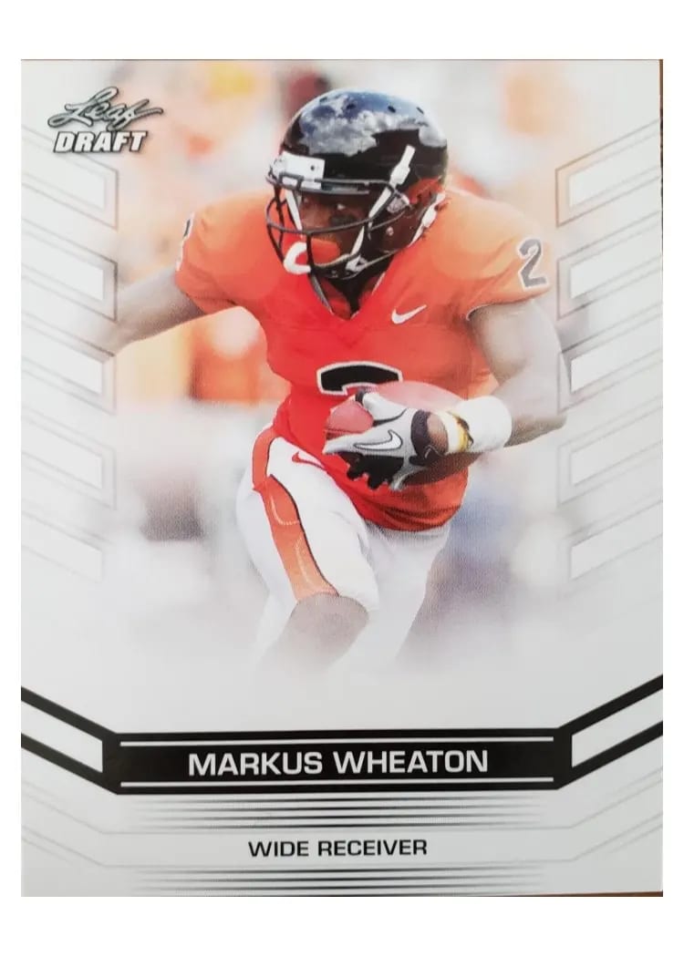 2013 Leaf Draft Markus Wheaton #47 card