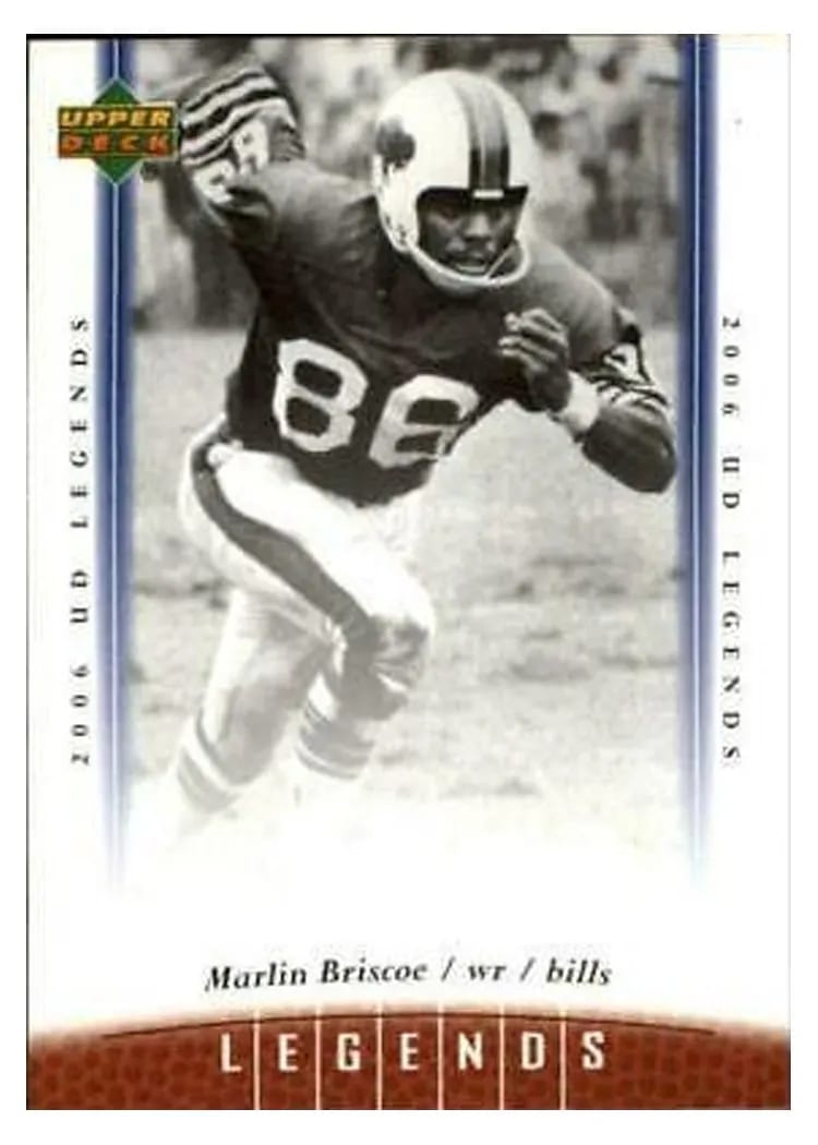 2006 Upper Deck Legends Marlin Briscoe #75 card