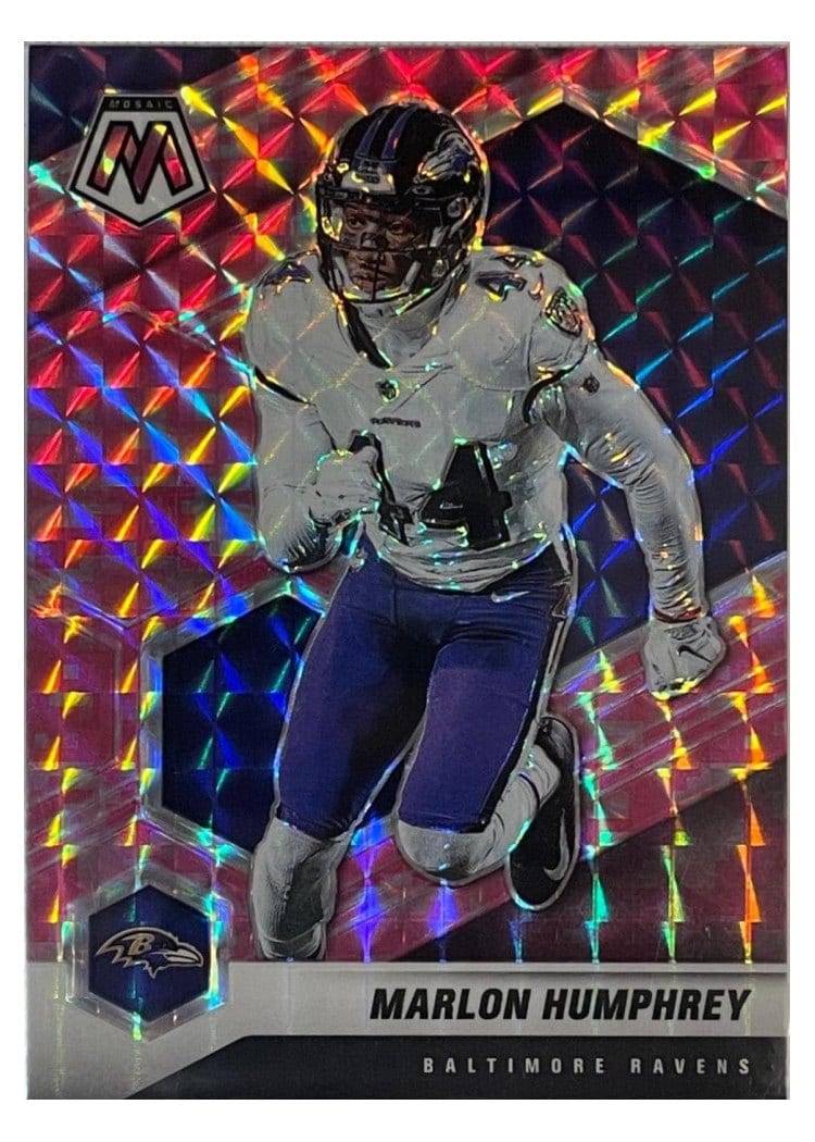2021 Panini Mosaic Base Set Marlon Humphrey #24 card