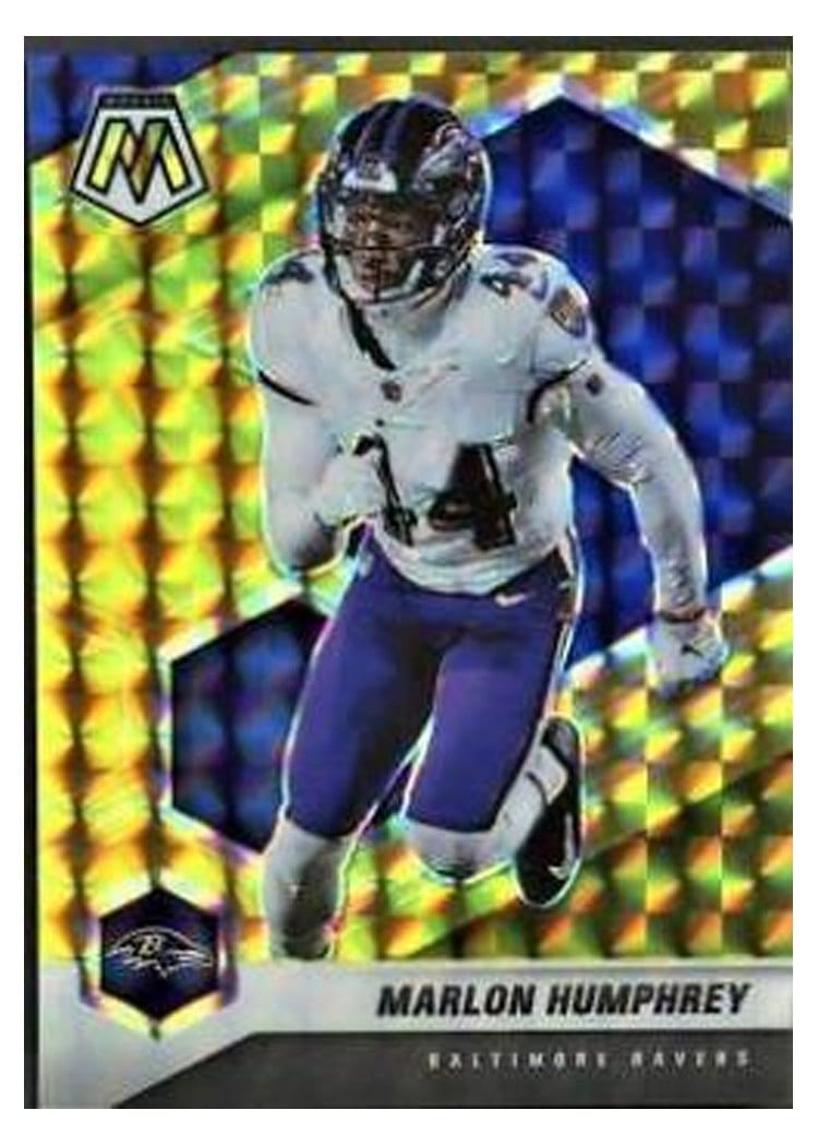 2021 Panini Mosaic Base Set Marlon Humphrey #24 card