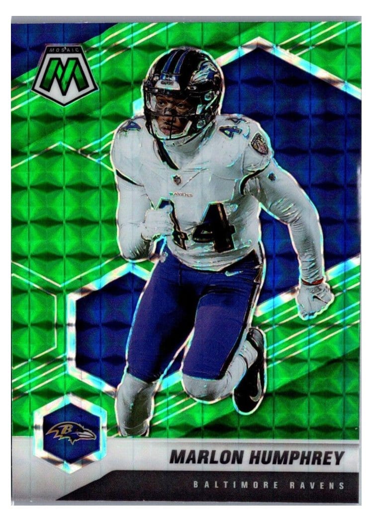 2021 Panini Mosaic Base Set Marlon Humphrey #24 card
