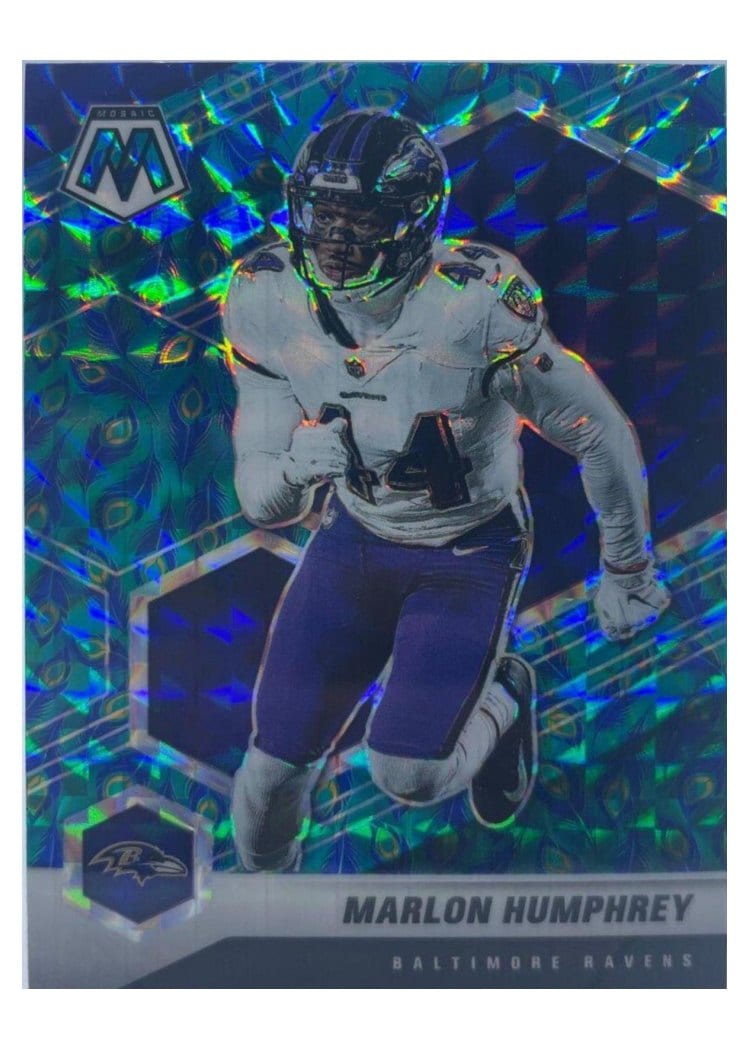 2021 Panini Mosaic Base Set Marlon Humphrey #24 card