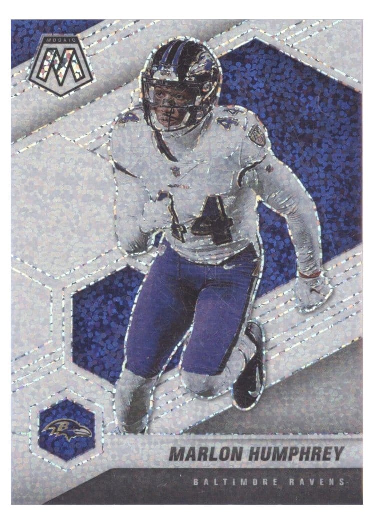 2021 Panini Mosaic Base Set Marlon Humphrey #24 card