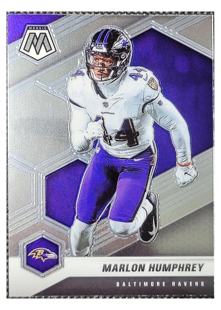 2021 Panini Mosaic Base Set Marlon Humphrey #24 card