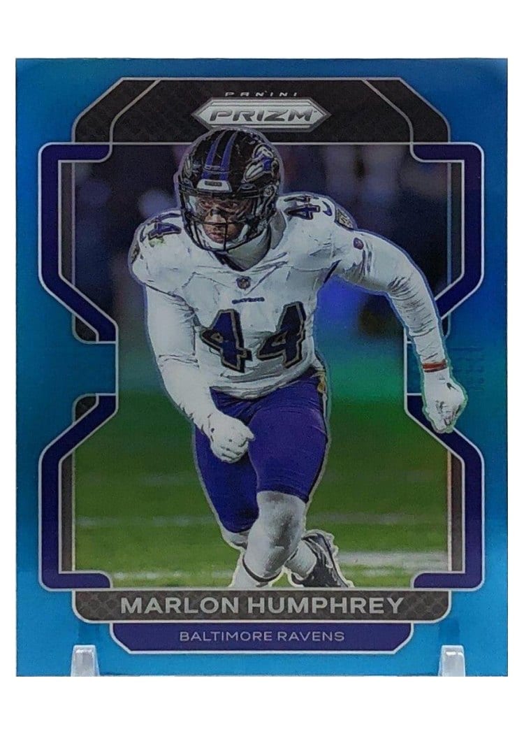 2021 Panini Prizm Base Set Marlon Humphrey Light Blue Prizm #288 card
