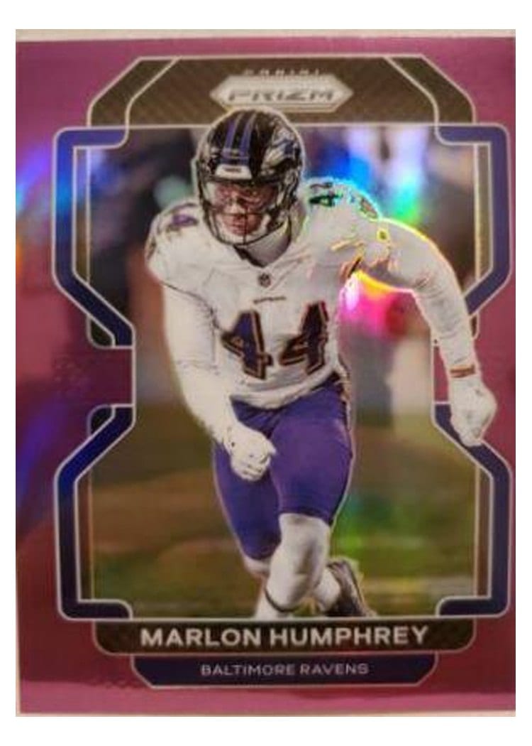 2021 Panini Prizm Base Set Marlon Humphrey Purple Prizm #288 card