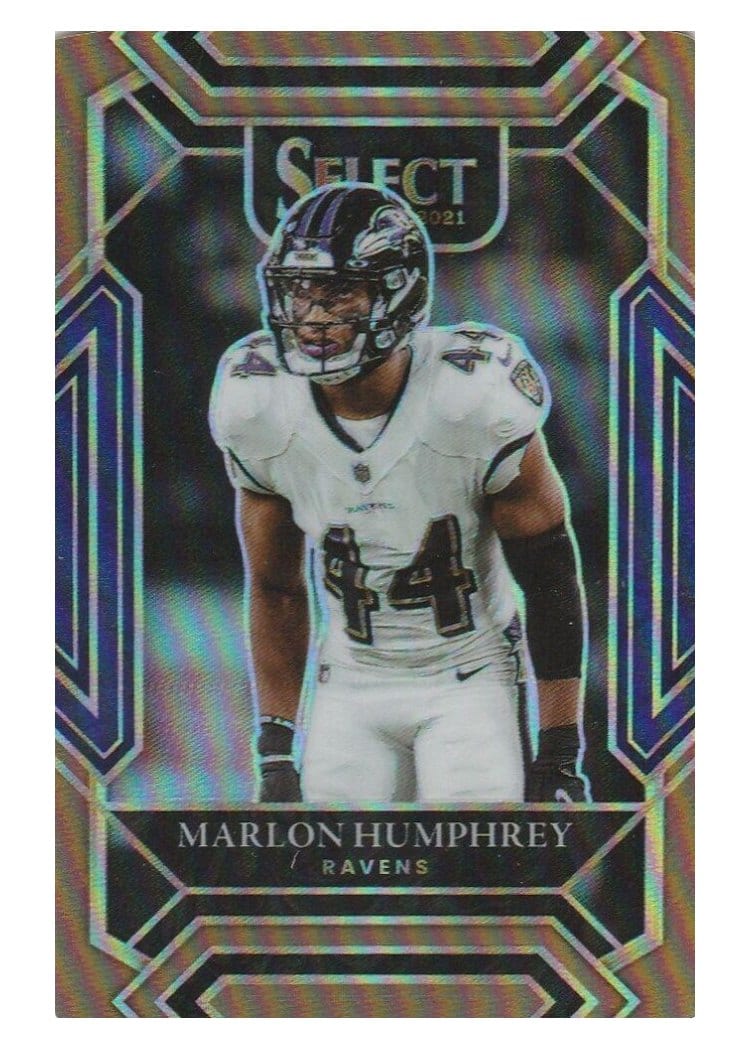 2021 Panini Select Base Set Marlon Humphrey #205 card