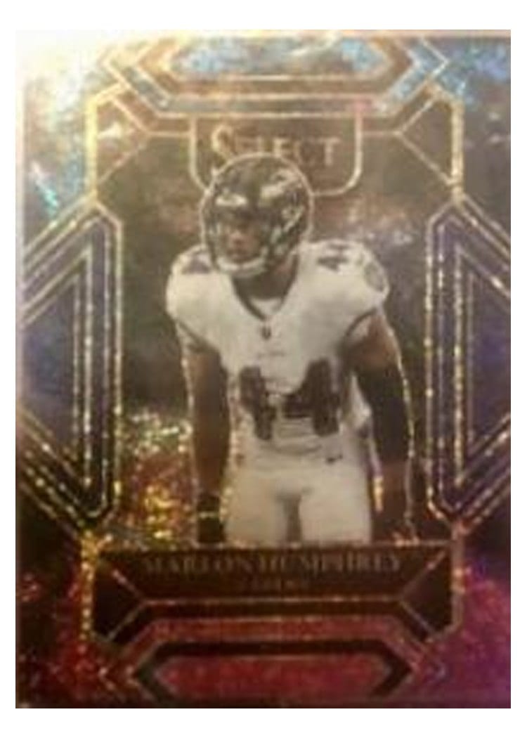 2021 Panini Select Base Set Marlon Humphrey #205 card