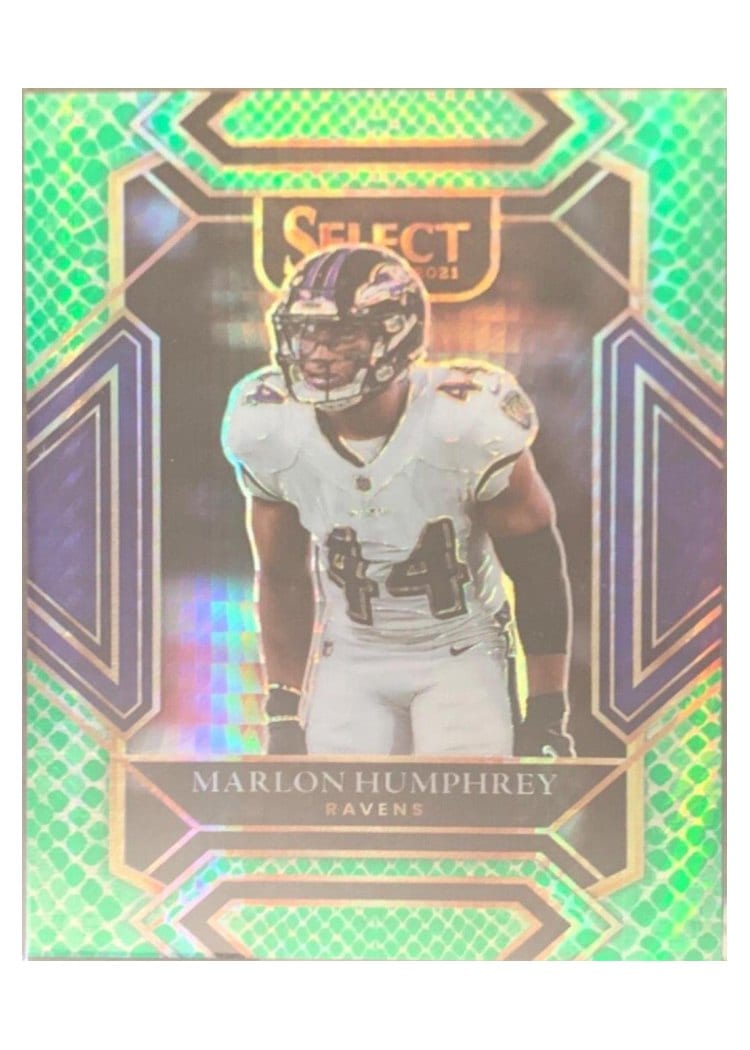 2021 Panini Select Base Set Marlon Humphrey #205 card