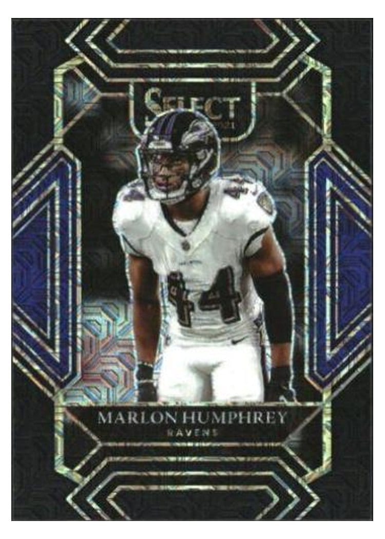 2021 Panini Select Base Set Marlon Humphrey #205 card