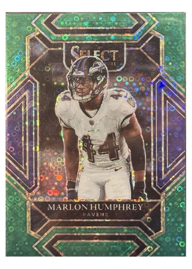 2021 Panini Select Base Set Marlon Humphrey #205 card