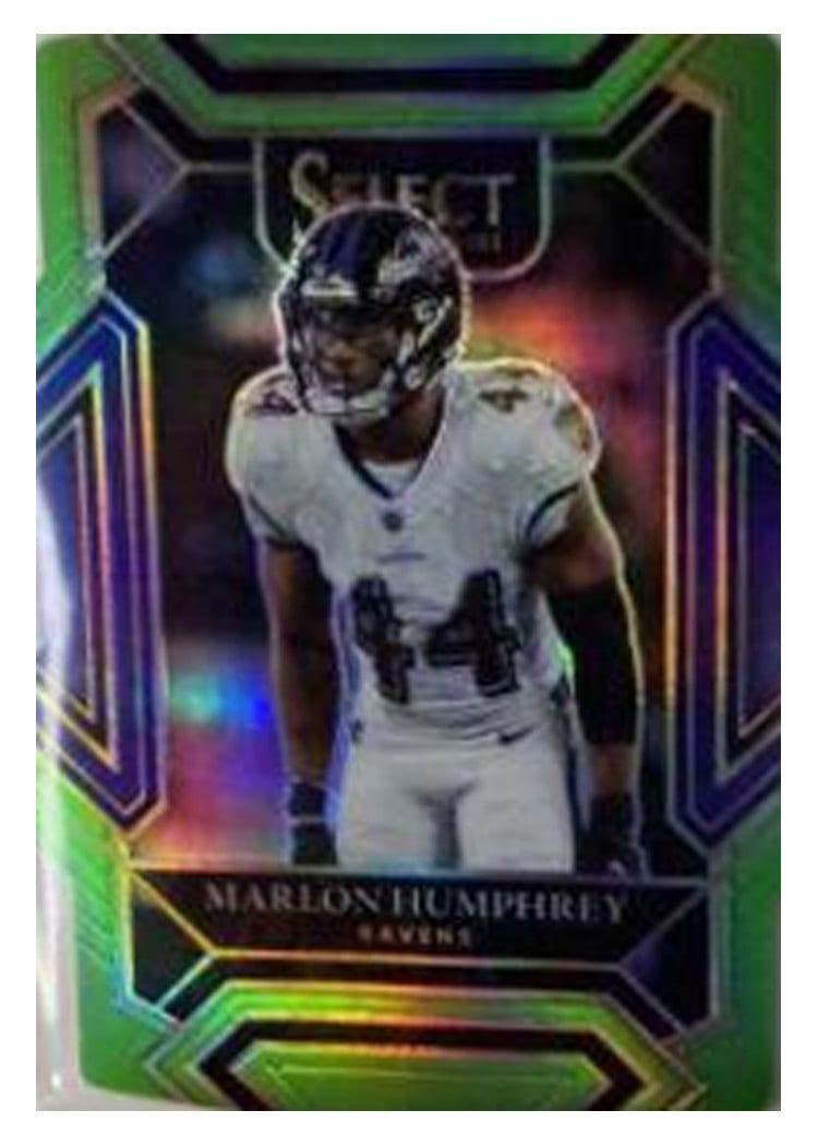 2021 Panini Select Base Set Marlon Humphrey #205 card