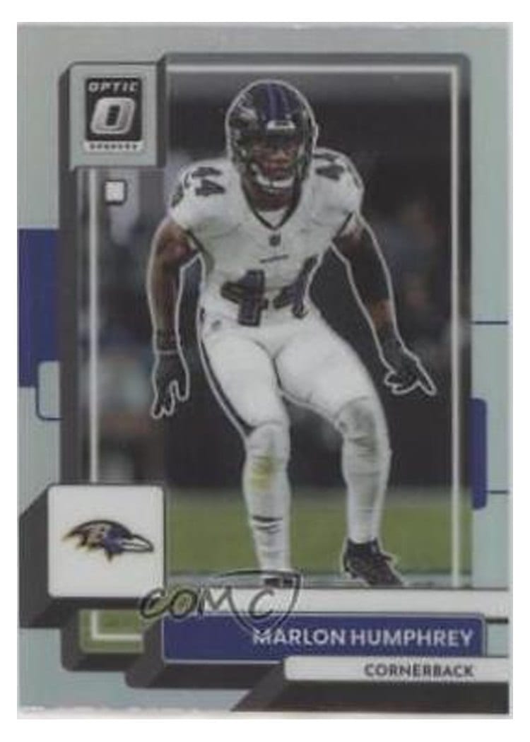 2022 Donruss Optic Base Set Marlon Humphrey Holo #18 card